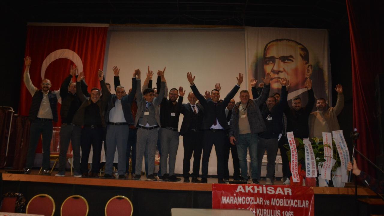 Akhisar Marangozlar Odası’nda yeni başkan Ümit Kaya