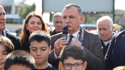 Başkan Balaban Seyitli’de Fenerbahçe rüzgârı estirdi