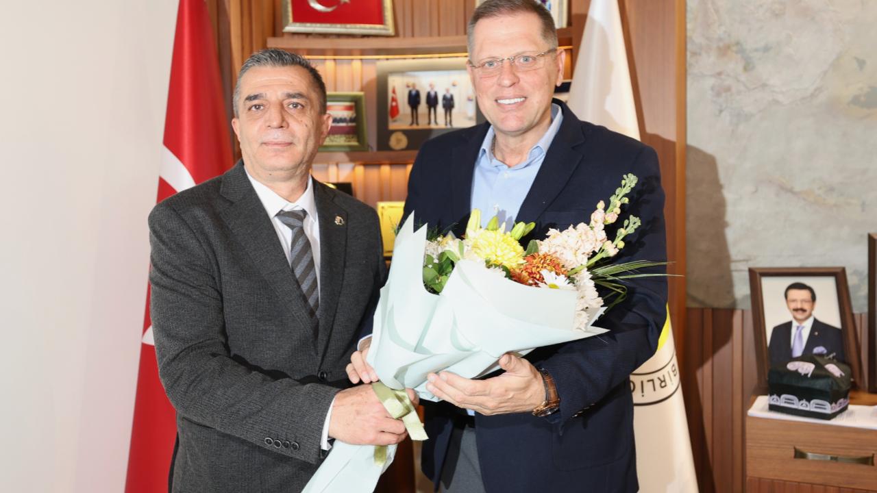 Başkan Hakan Şimşek’ten Ticaret Borsası’na ziyaret