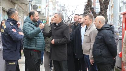 Başkan Hakan Şimşek’ten üç mahalleye ziyaret