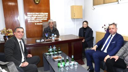 Başkan Şimşek’ten Tariş Üzüm Birliği’ne ziyaret