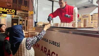 Kızılay’dan Miraç Kandili’nde 2 bin 500 kişilik ikram