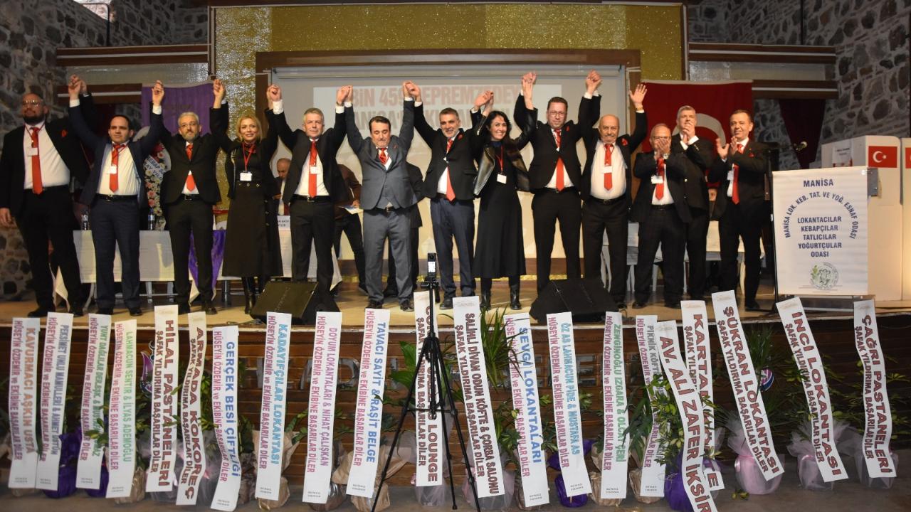 Lokantacılar Odası’nda Şafak Yıldırım Güven Tazeledi