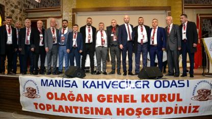 Manisa Kahveciler Odası’nda Baba Emanetini Devraldı