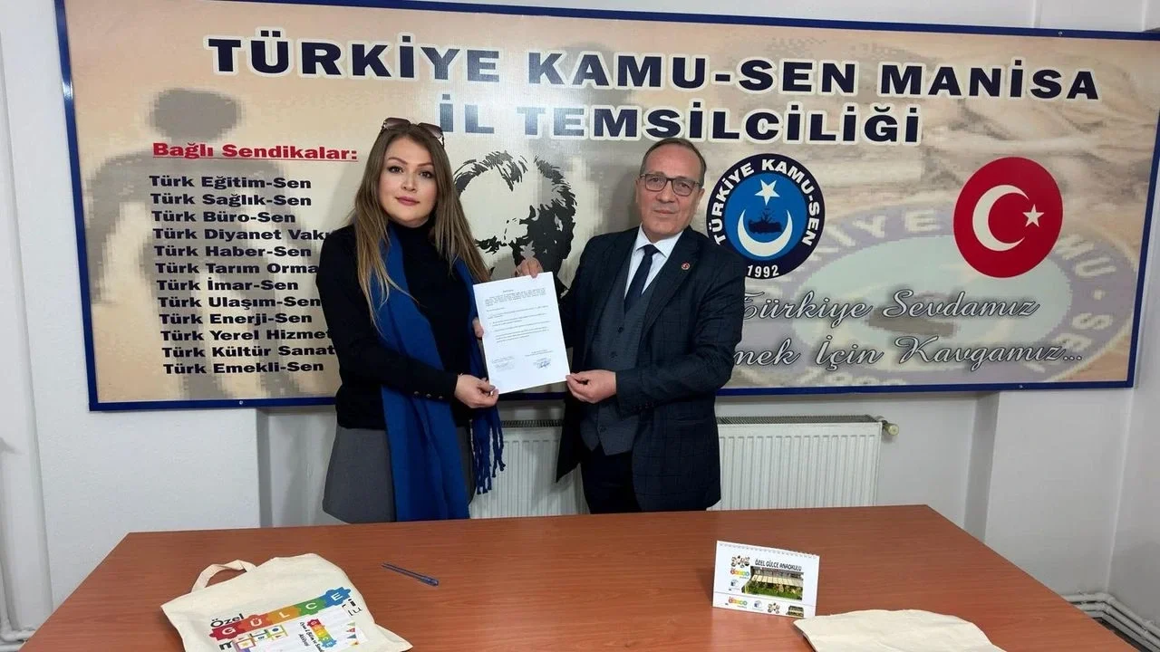 Manisa'da kamu çalışanlarına eğitim desteği anlaşması