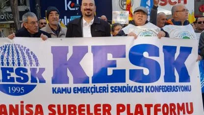 Manisa’da kamu emekçileri “geçinemiyoruz” dedi