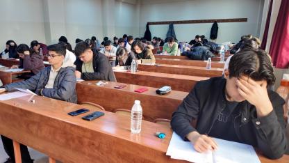 Manisa’da Öğrencilere Üniversite Sırasında MSÜ Provası