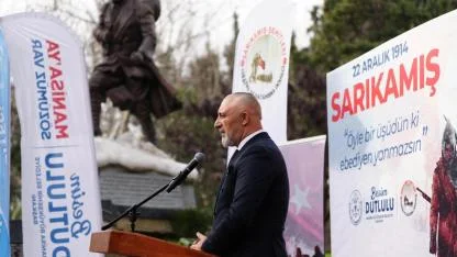 Manisa’da Sarıkamış Hüznü: 224 Şehide 224 Karanfil