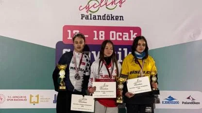 Manisalı sporculardan Snowbike Türkiye’de büyük başarı