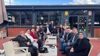 Manisa’da Nuri Keser Alaşehir’de şehit aileleriyle buluştu