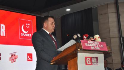 Saadet Partisi Manisa’da Zekayi Yılmaz ile yola devam