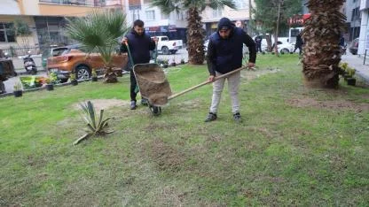 Turgutlu Belediyesi’nden kente estetik dokunuşlar