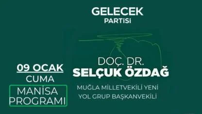 Selçuk Özdağ Manisa’da Temaslarda Bulunacak
