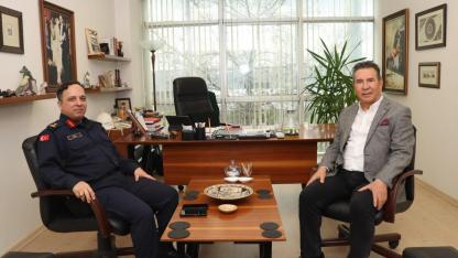 Tuğgeneral İlhan Şen’den Manisa Kent Konseyine ziyaret