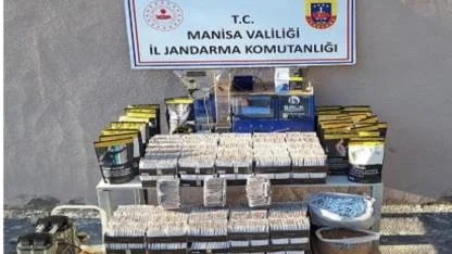 Akhisar'da Kaçakçılık Operasyonu: 10 Adrese Eş Zamanlı Baskın