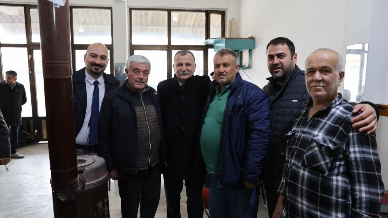 Başkan Balaban Üçpınar’da Projeleri Açıkladı