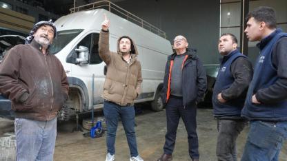 Başkan Çetin Akın Yoğun Yağış Sonrası Sahada