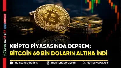 Kripto Piyasasında Deprem: Bitcoin 60 Bin Doların Altına İndi