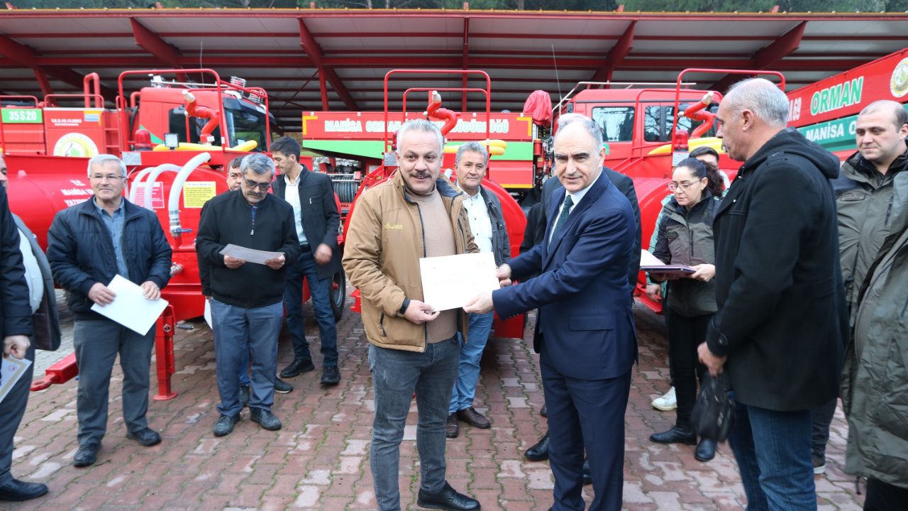 Manisa Orman Yangınlarına Karşı Kalkan Oluşturuyor