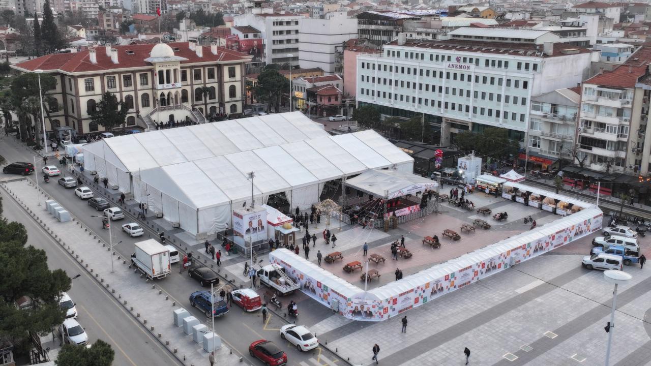 Manisa’da 160 Bin Kişilik Ramazan Sofrası
