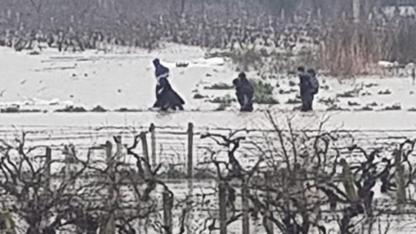 Manisa'da sel alarmı: İtfaiye ekipleri canpazarı yaşadı