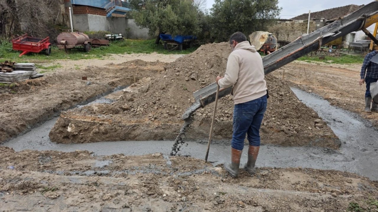 Saruhanlı’da Sarıçam Mahallesi’ne yeni sosyal tesis