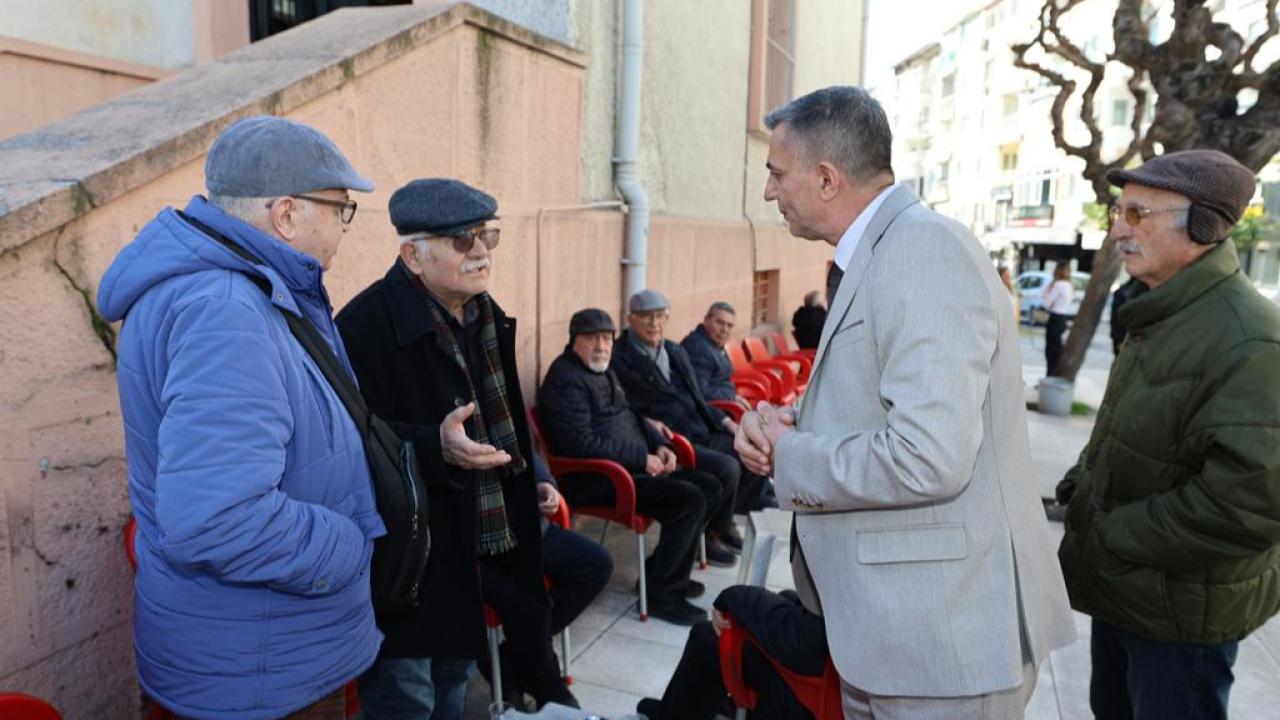Şimşek’ten Üç Caddede Esnaf Ziyareti