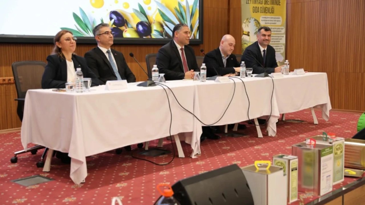 Zeytinyağında gıda güvenliği ve markalaşma Manisa’da ele alındı