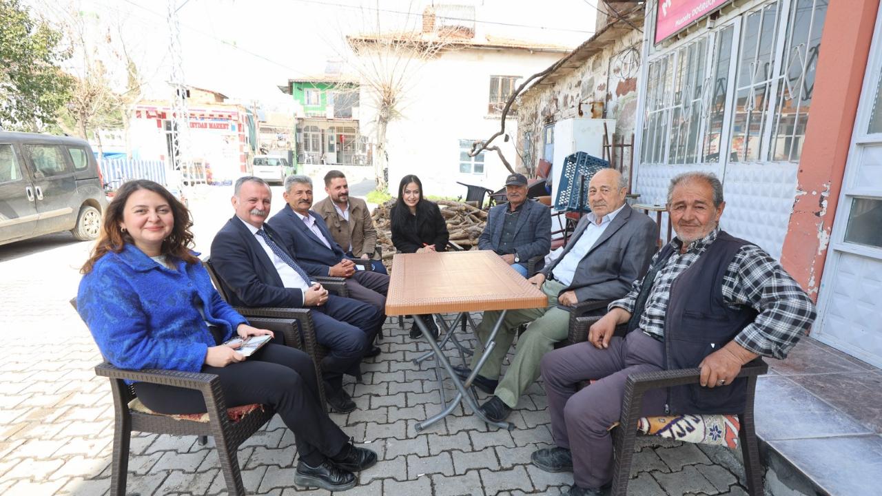 1. Başlık Başkan Balaban'dan Kırsal Mahallelere Hizmet Çıkarması