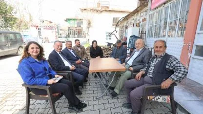 1. Başlık Başkan Balaban'dan Kırsal Mahallelere Hizmet Çıkarması