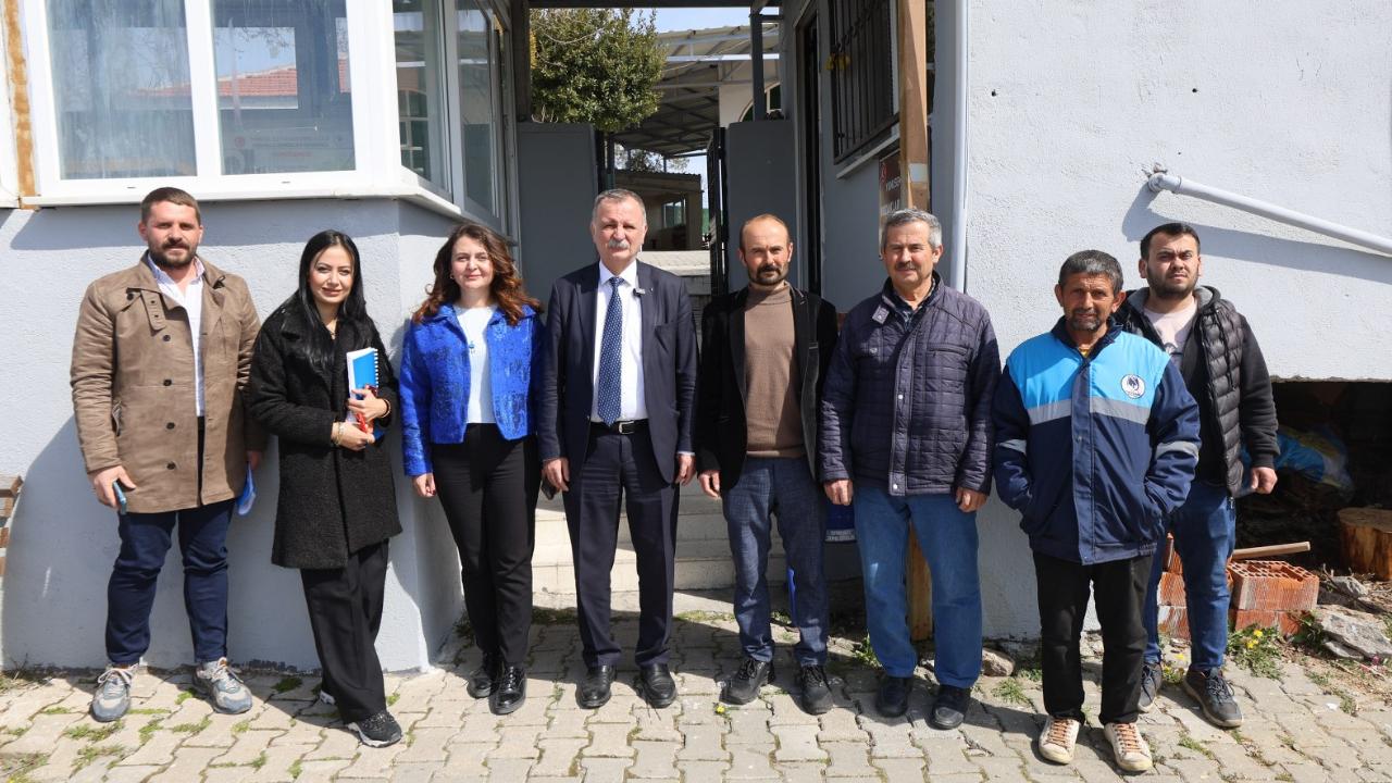 1. Başlık Başkan Balaban'dan Kırsal Mahallelere Hizmet Çıkarması