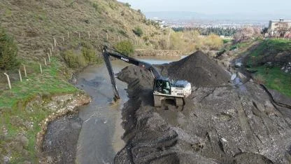 Altı Mahalleyi İlgilendiren Kırtık Deresi Yeniden Temizlendi