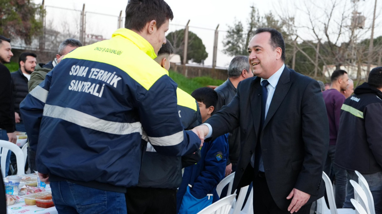 Başkan Dutlulu’dan Soma İşçilerine İftar Sofrasında Destek