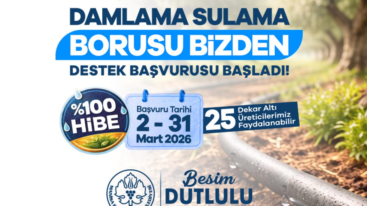 Büyükşehir’den Üreticilere Yüzde 100 Hibe Desteği