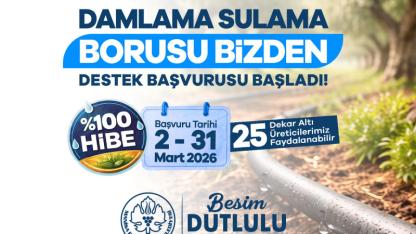 Büyükşehir’den Üreticilere Yüzde 100 Hibe Desteği