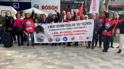 Eğitim-İş’ten 3 Mart’ta laik eğitim vurgusu