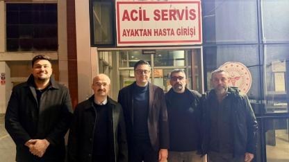 İsmail Ahmet Sözcüer’den 14 Mart’ta Sağlık Çalışanlarına Ziyaret