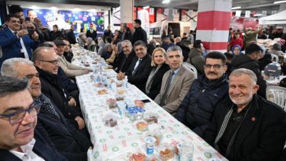 Manisa Büyükşehir’in iftar sofrası Soma’da
