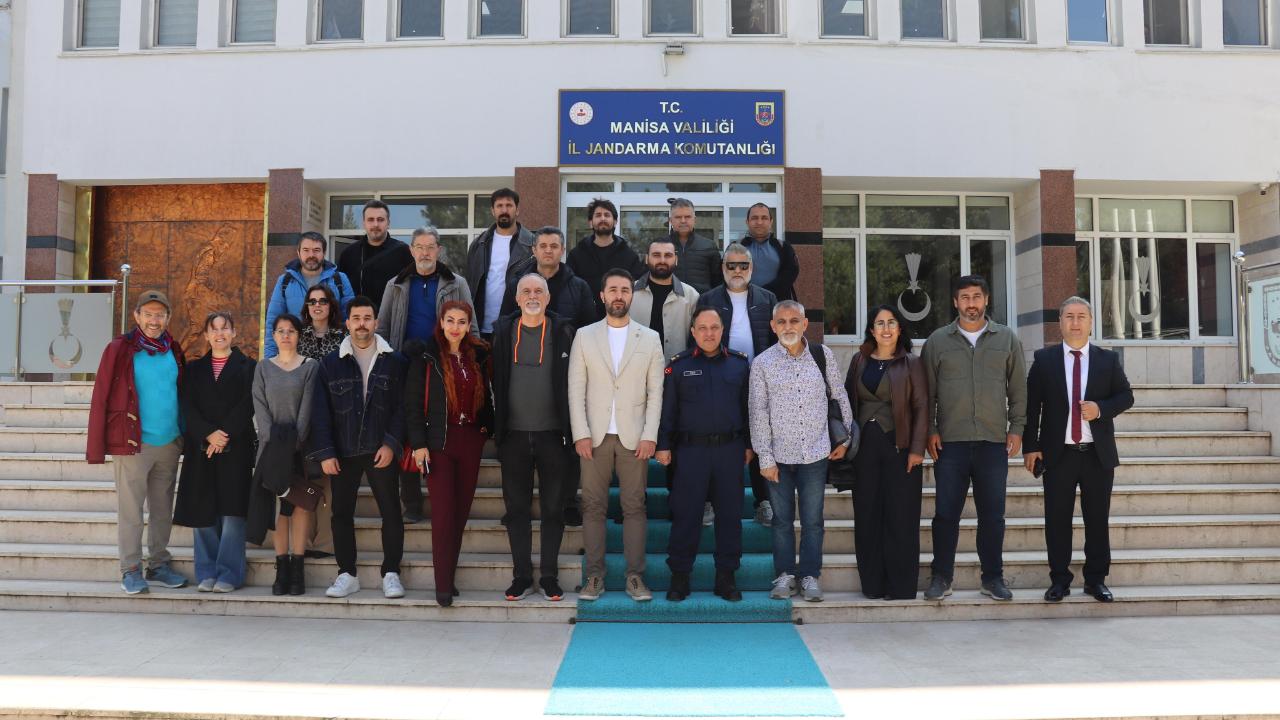 Manisa’da Basın ve Jandarma İş Birliği Görüşmesi