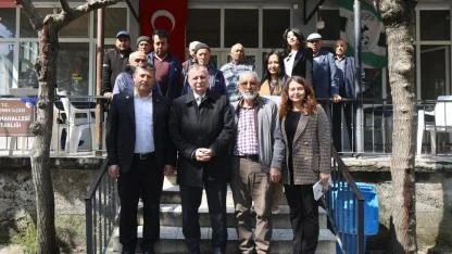 Semih Balaban Bayram Öncesi Yuntdağı Köylerini Karış Karış Gezdi