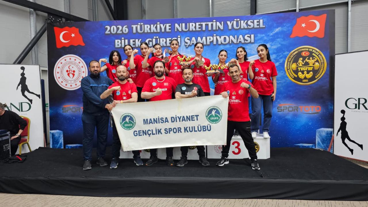 Manisa Diyanet Spor’dan Türkiye ikinciliği