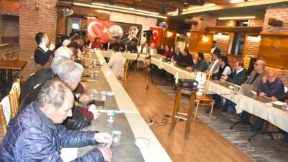 Manisa Dostlar Meclisi'nde Gündem Su Krizi ve Gediz Nehri