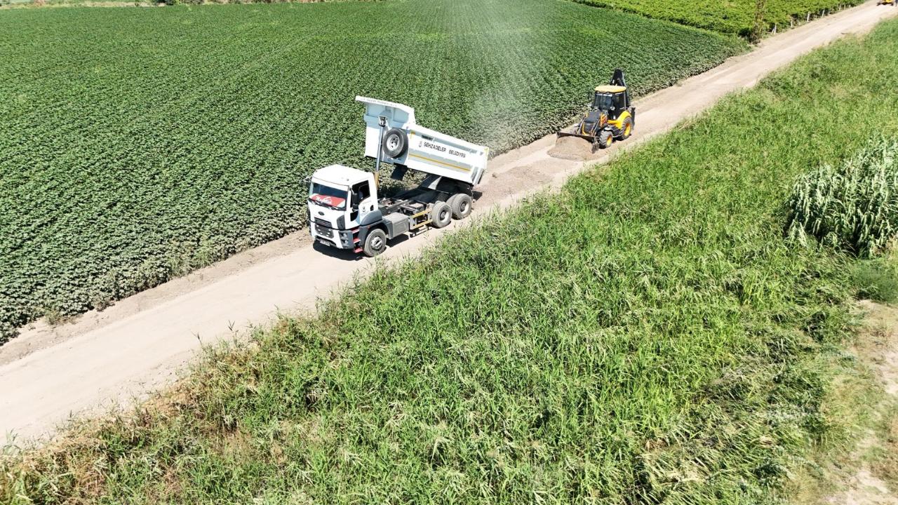 Şehzadeler’de Ova Yollarında 6 Aylık Çalışma