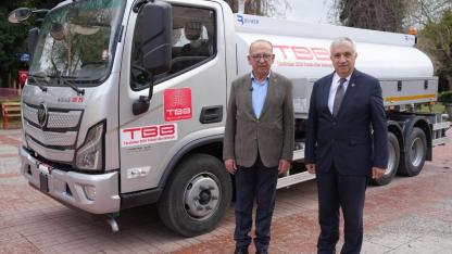 Turgutlu’ya TBB’den Arazöz Desteği